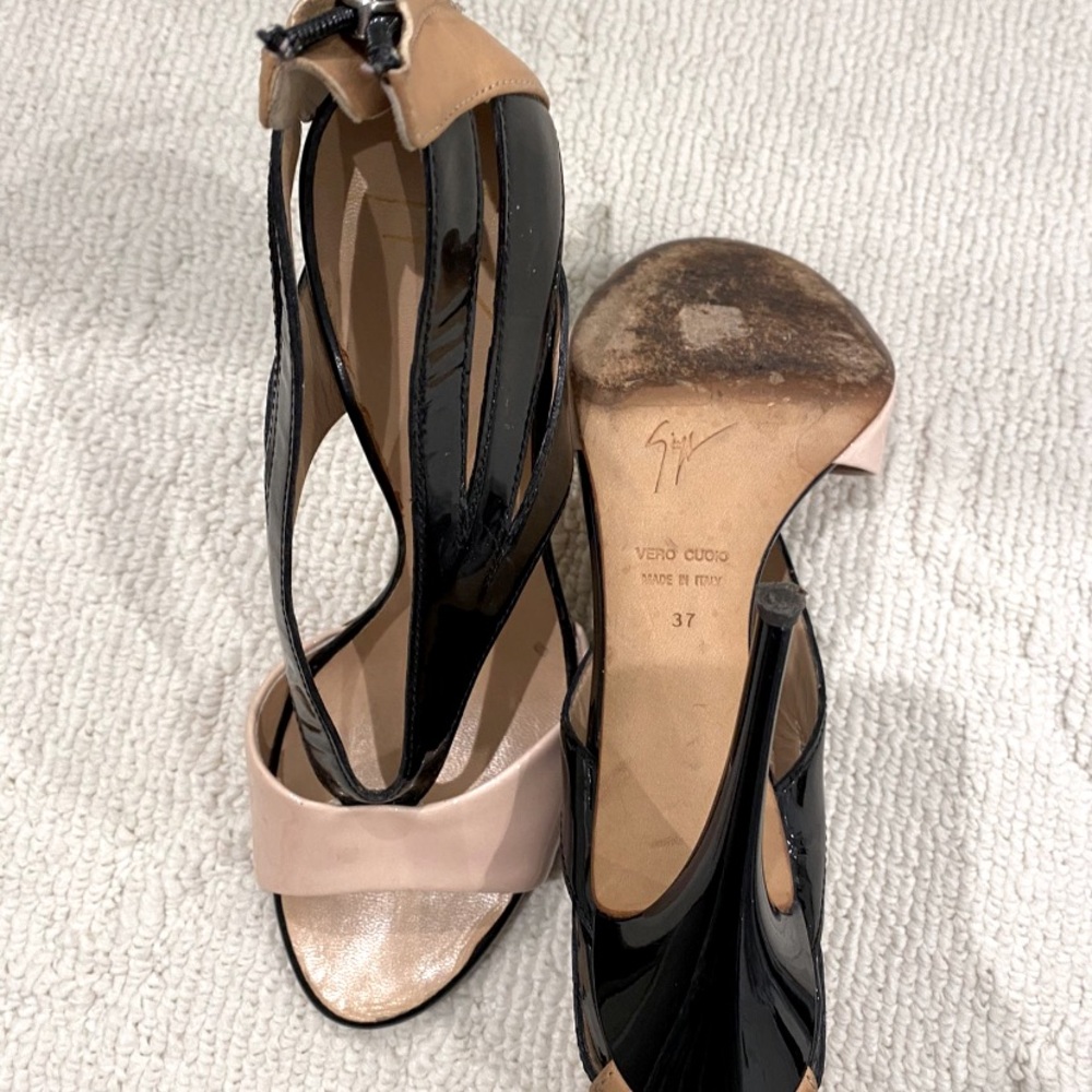 Guiseppe Zanotti patent leather stiletto